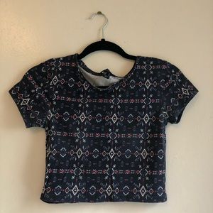Patterned crop